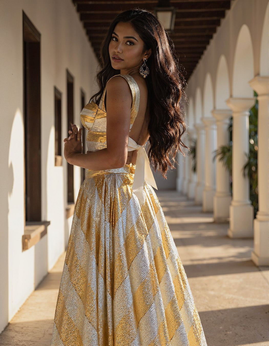 Zivah Gota Lehenga Set