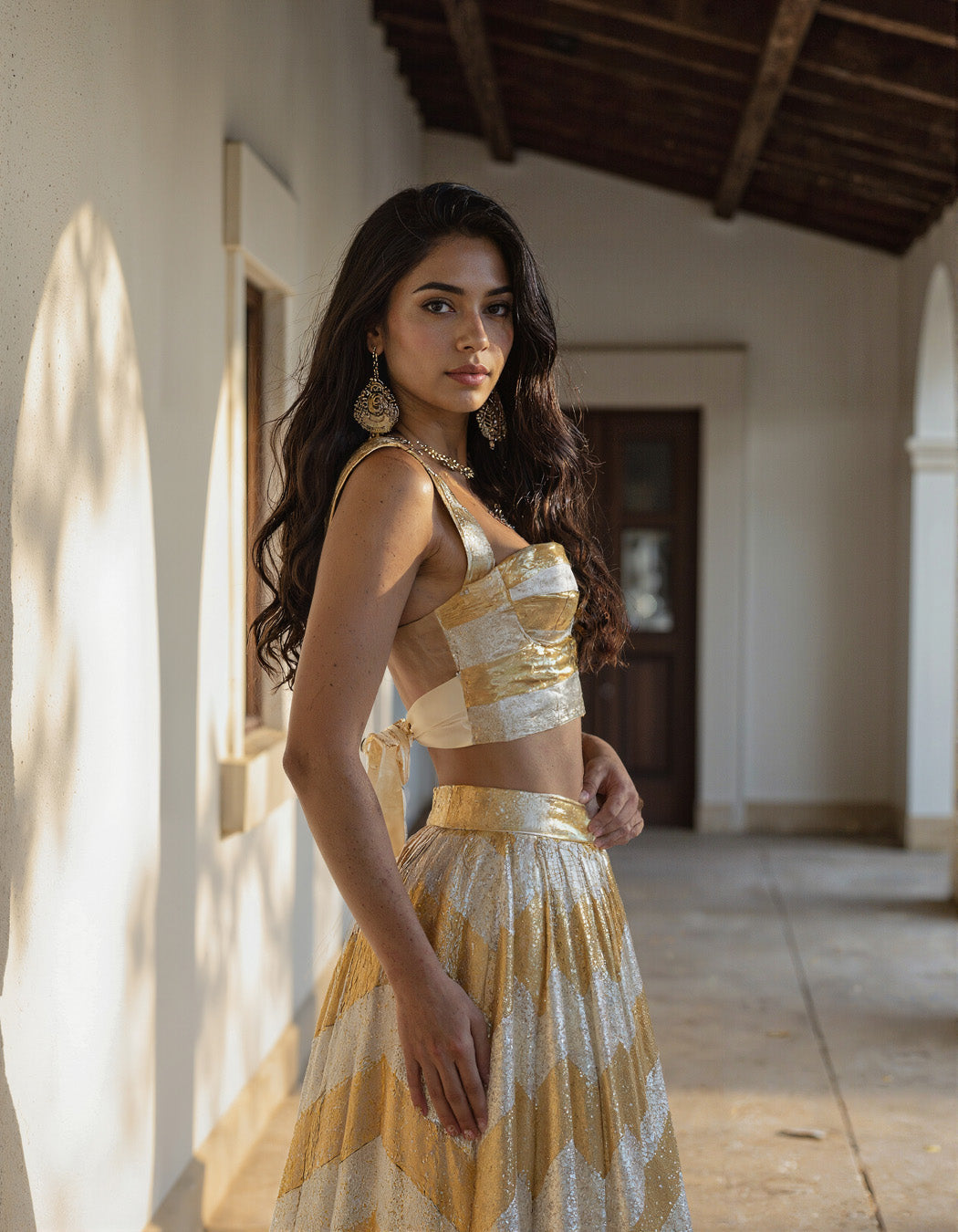 Zivah Gota Lehenga Set