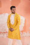 Marigold Patch Long kurta set