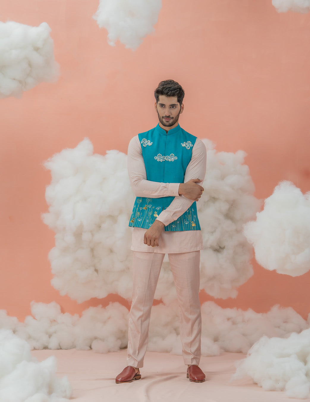 Flamingo Sundowner bundi set