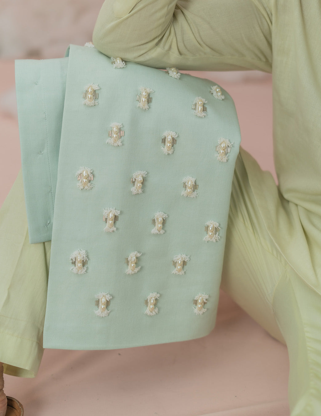 Ice Drop Dori Bundi-Nehru Jacket only