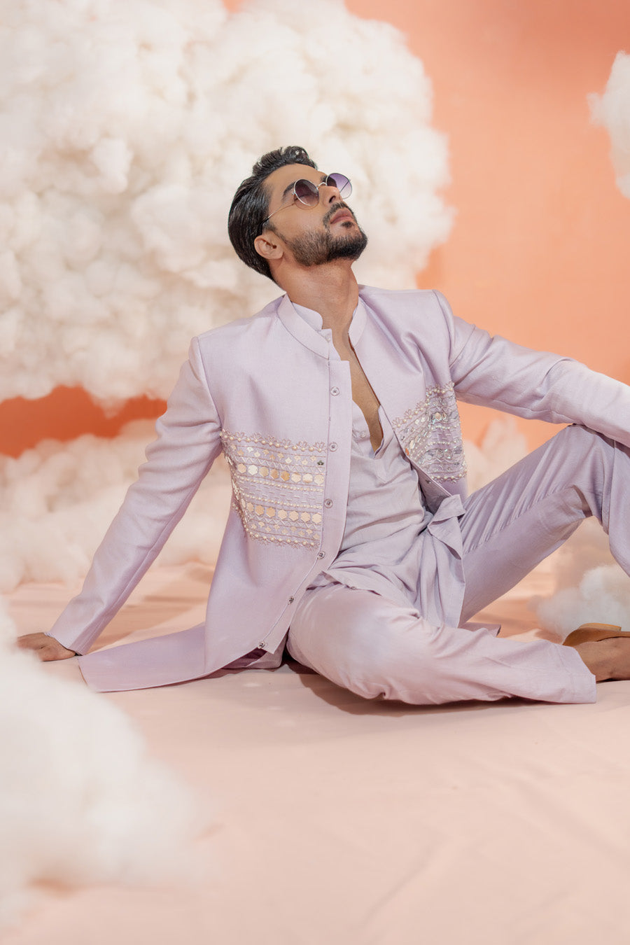 Lilac Love Short Indo set