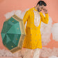 Marigold Patch Long kurta set
