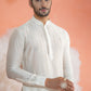 Ivory Fall Pipe Long kurta set