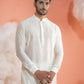 Ivory Fall Pipe Long kurta set