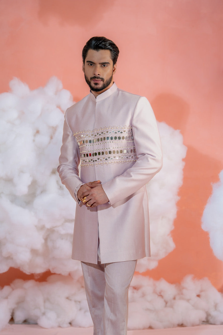 Lilac Love Short Indo set