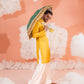 Marigold Patch Long kurta set